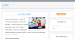 Desktop Screenshot of cdcopy.sk